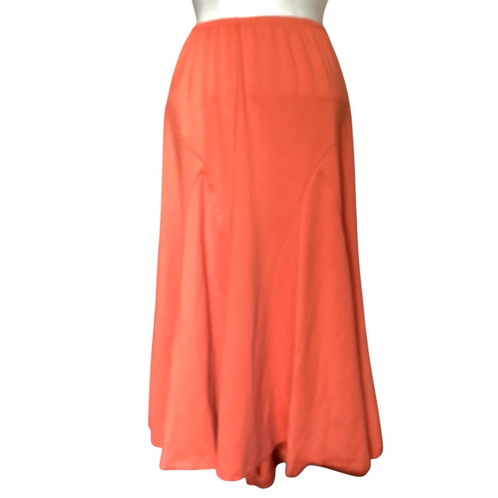 New! Very Vollbrach Comfy Orange Skirt Large
